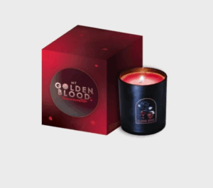 WHISPER OF ROSE SCENTED CANDLE | MY GOLDEN BLOOD