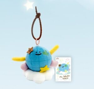 MR.SATURNWORLD BREEZE BALLOON DOLL KEYCHAN