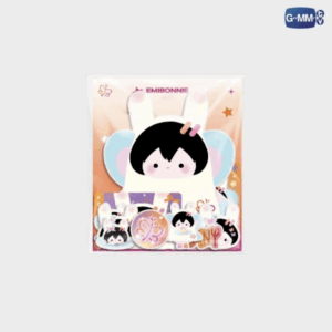 COUPLE STICKERS SET - BLUSH BLOSSOM FAN FEST