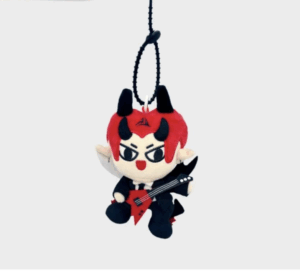 DOMIIA ROCKSTAR DOLL KEYCHAIN